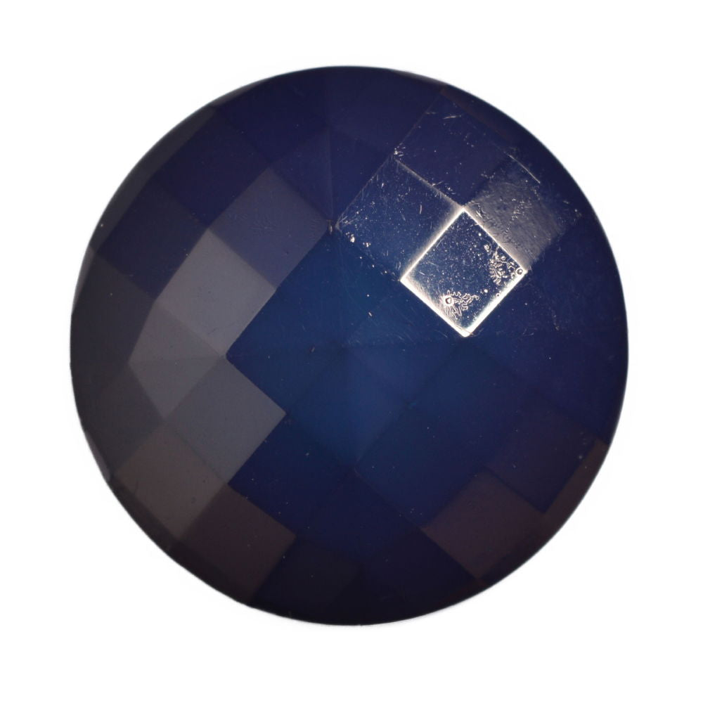 CN99-20-25 - DOMED FACET SHANK SIZE20 COL 25 NAVY BLUE
