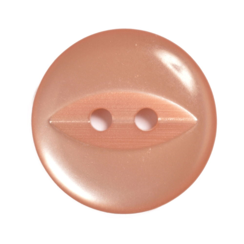 CP16-18-23 - BUTTONS FISHEYE SIZE 18  COL 23 BEIGE