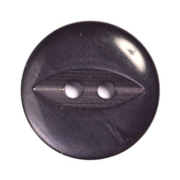 CP16-18-25 - BUTTONS FISHEYE SIZE 18  COL 25 NAVY BLUE