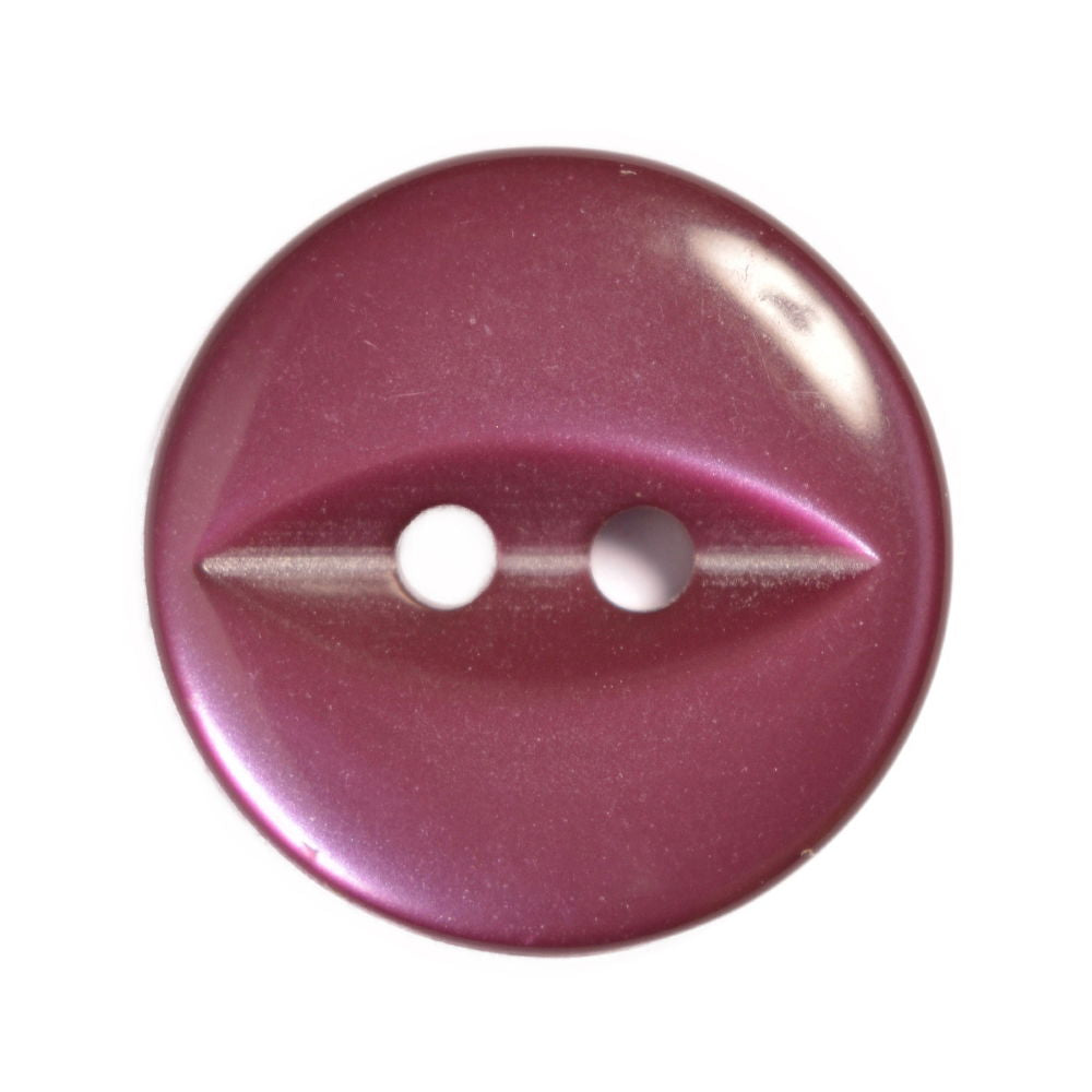 CP16-18-2 - BUTTONS FISHEYE SIZE 18  COL 2 PURPLE
