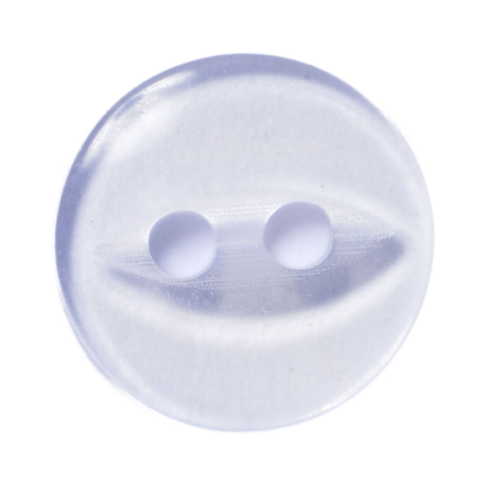 CP16-18-50 - BUTTONS FISHEYE SIZE 18 COL 50 CLEAR
