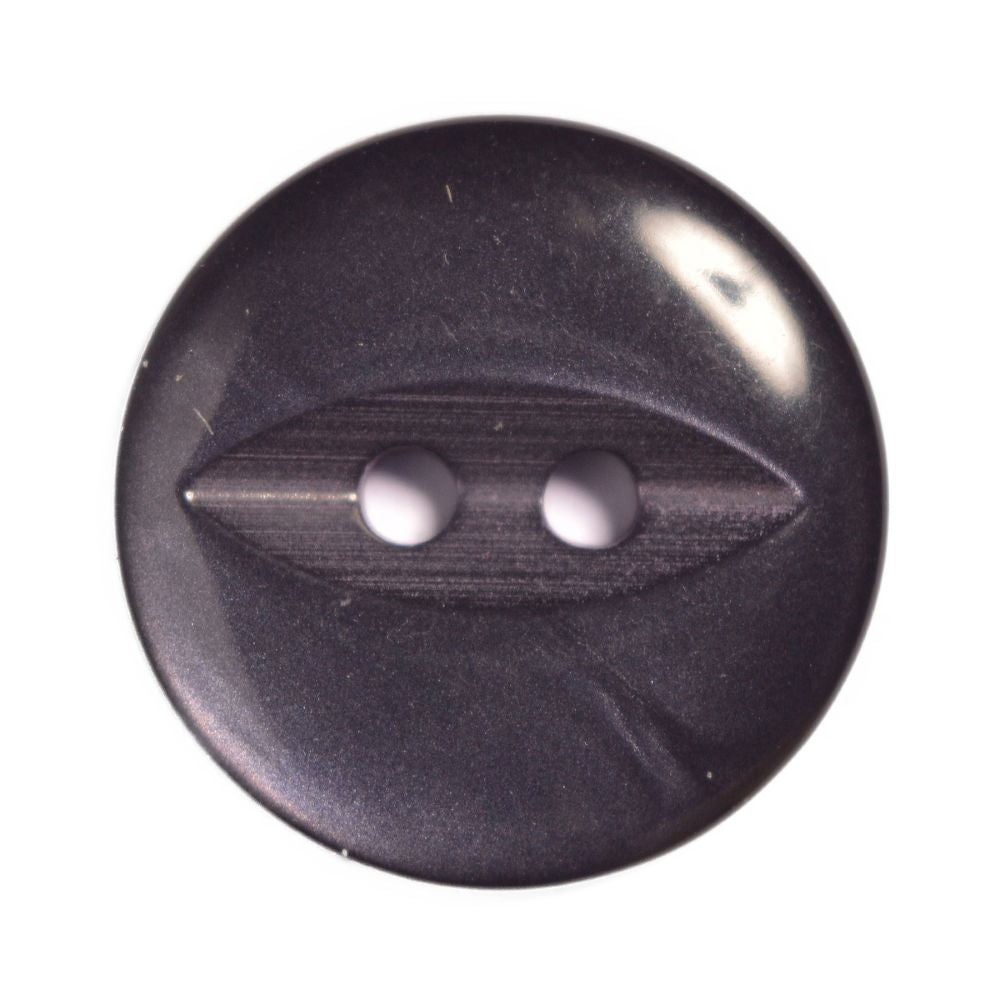 CP16-22-25 - BUTTONS FISHEYE SIZE 22  COL  25 NAVY BLUE