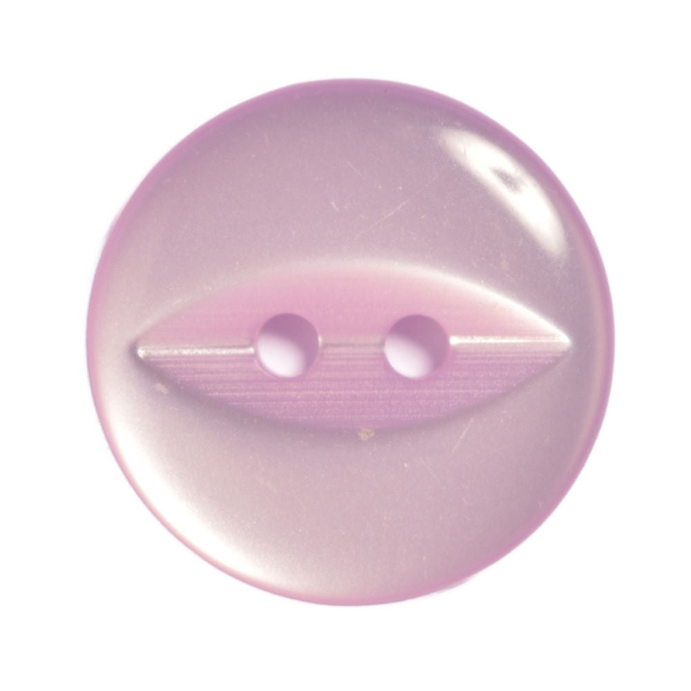 CP16-26-15 - BUTTONS FISHEYE SIZE 26  COL 15 LILAC