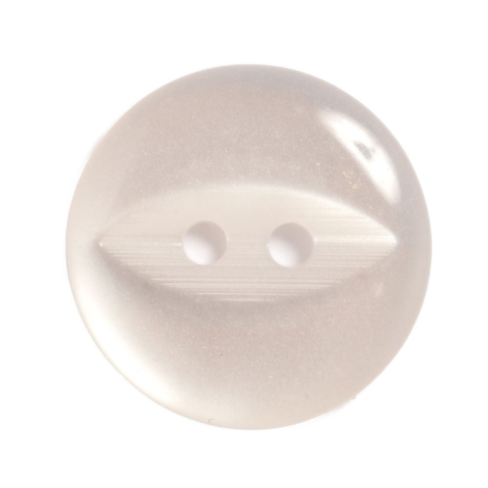 CP16-26-1 - BUTTONS FISHEYE SIZE 26  COL 1 WHITE