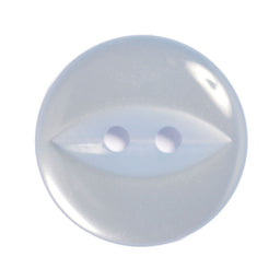 CP16-26-22 - BUTTONS FISHEYE SIZE 26  COL 22 LT BLUE