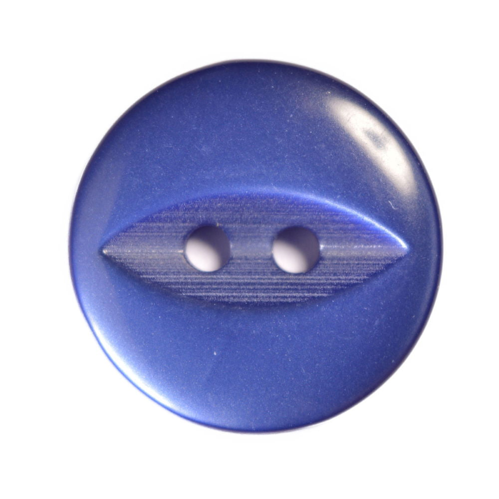 CP16-26-24 - BUTTONS FISHEYE SIZE 26  COL 24 ROYAL BLUE