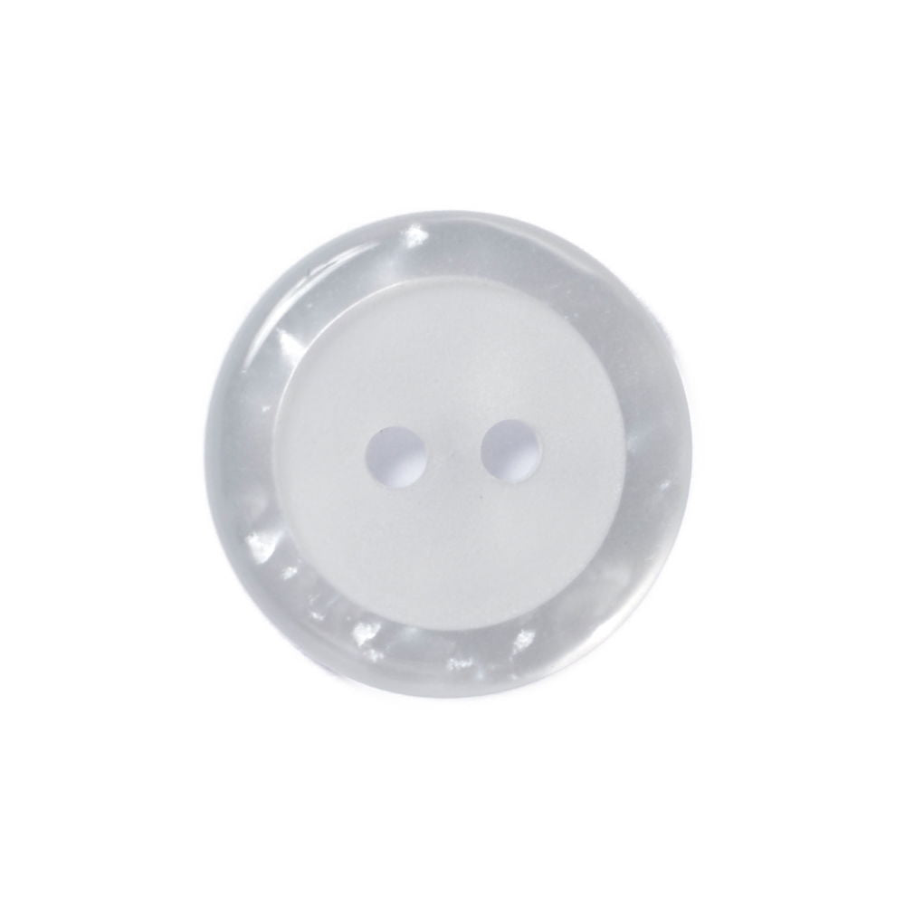 CP175-18-1 - 2H RING EDGE SIZE 18 COL 1 WHITE