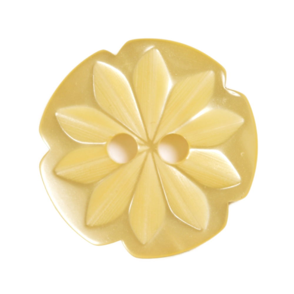 CP8-20-3 - 2H CUT OUT DAISY SIZE20 COL 3 LEMON