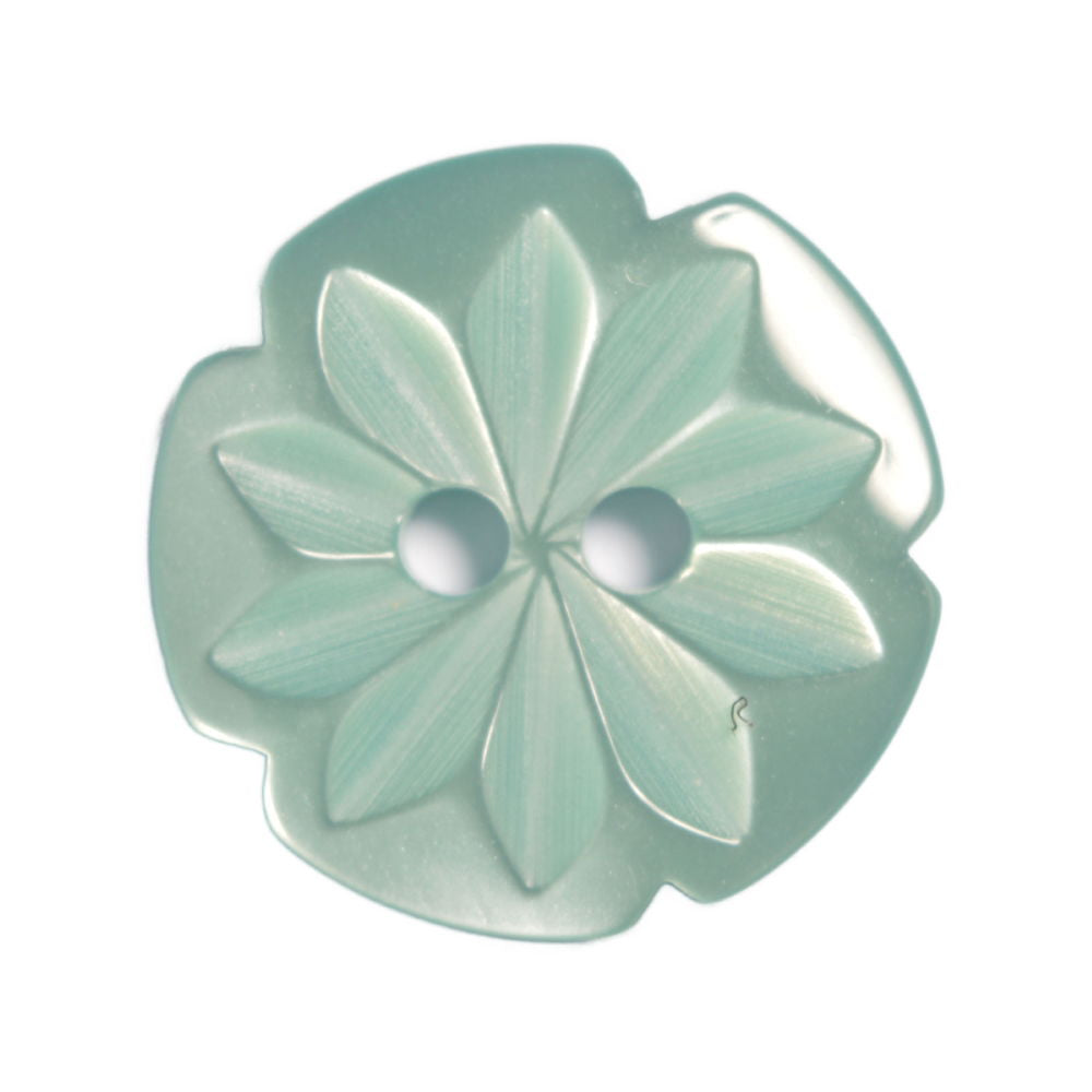 CP8-24-33 - 2H CUT OUT DAISY SIZE24 COL 33  AQUA