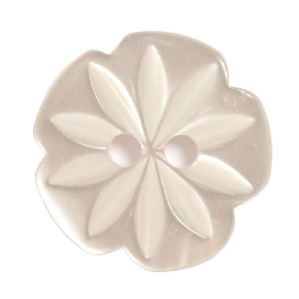 CP8-28-1 - 2H CUT OUT DAISY SIZE28 COL 1 WHITE