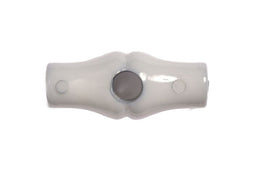 CT136-25-12 - BAMBOO TOGGLE SIZE25 COL 12 GREY