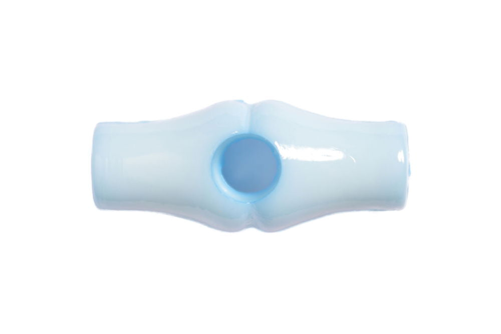 CT136-25-22 - BAMBOO TOGGLE SIZE25 COL 22 LT BLUE