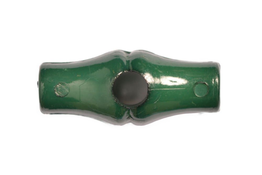 CT136-25-35 - BAMBOO TOGGLE SIZE25 COL 35 BOTTLE GREEN