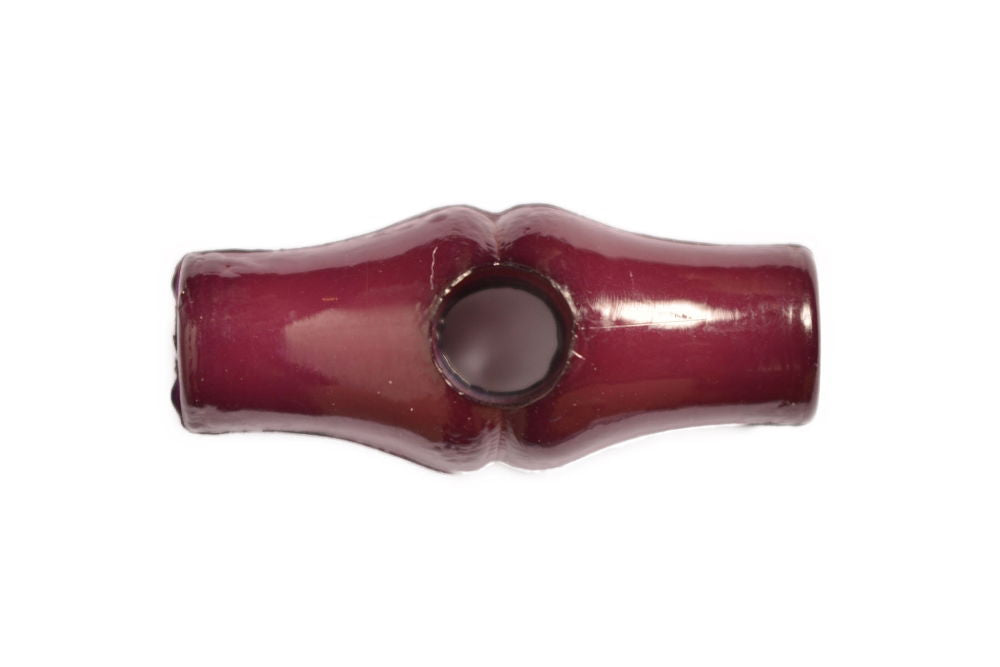 CT136-25-47 - BAMBOO TOGGLE SIZE25 COL 47 WINE