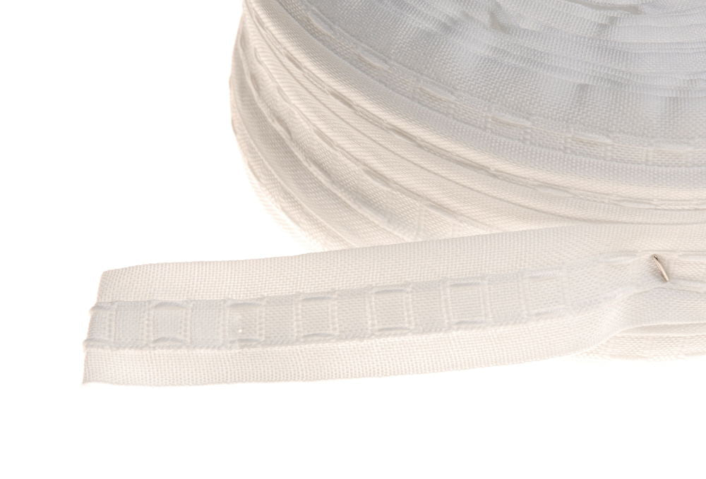 CT1R - 28MM (1'') POLYESTER CURTAIN TAPE