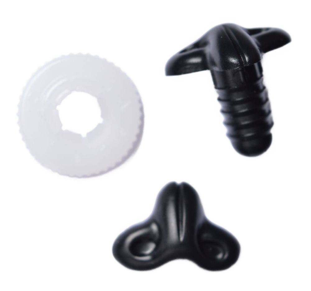 D444 - BLACK CAT NOSE 13mm WITH (PLASTIC WASHER)