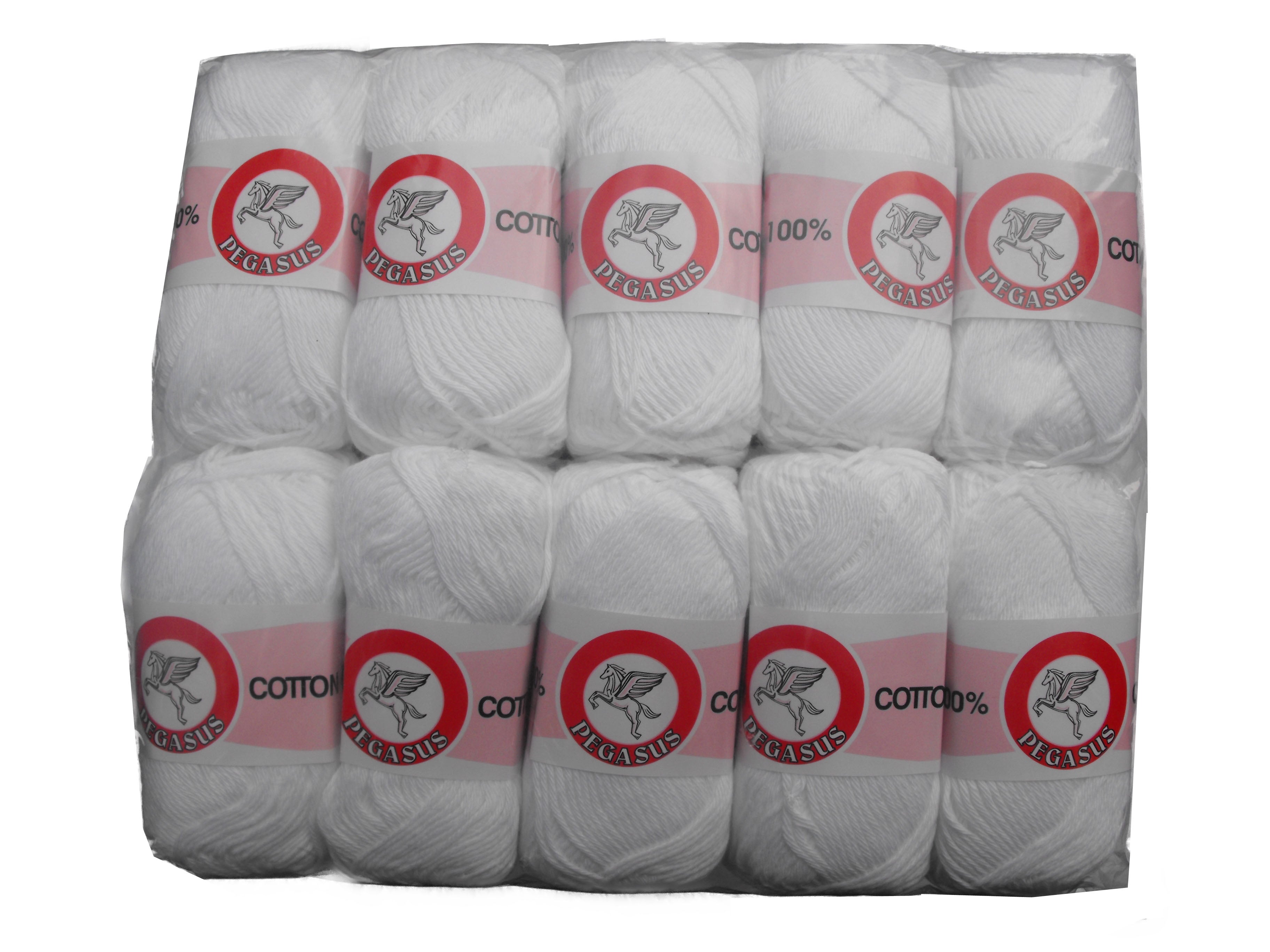 DCC-W -  DISHCLOTH COTTON - WHITE 100G