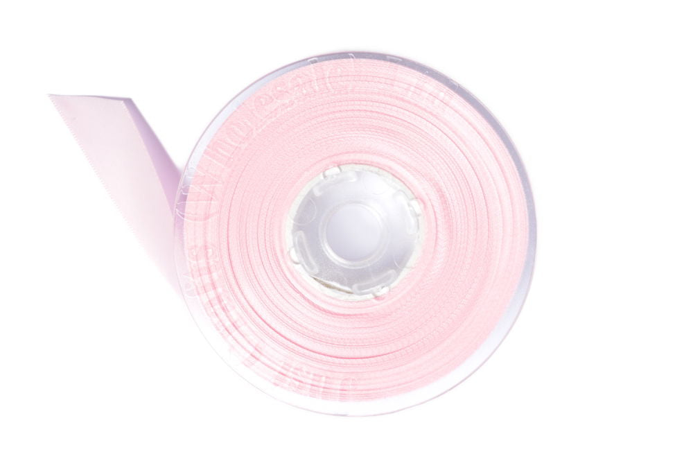 DS10-117 - DOUBLE SATIN RIBBON 10mm 117 LT PINK