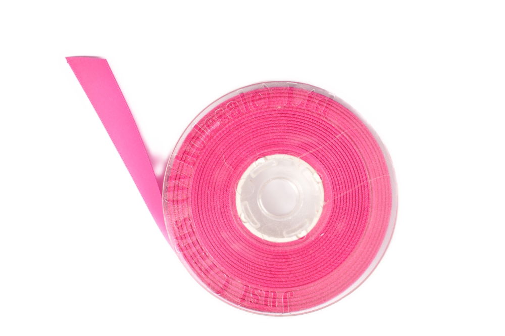 DS10-183 - DOUBLE SATIN RIBBON 10mm 183 GARDEN ROSE