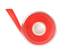 DS10-252 - DOUBLE SATIN RIBBON 10mm 252 HOT RED