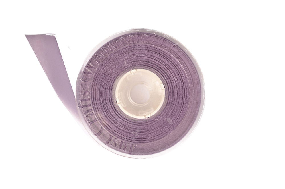 DS10-435 - DOUBLE SATIN RIBBON 10mm 435 THISTLE