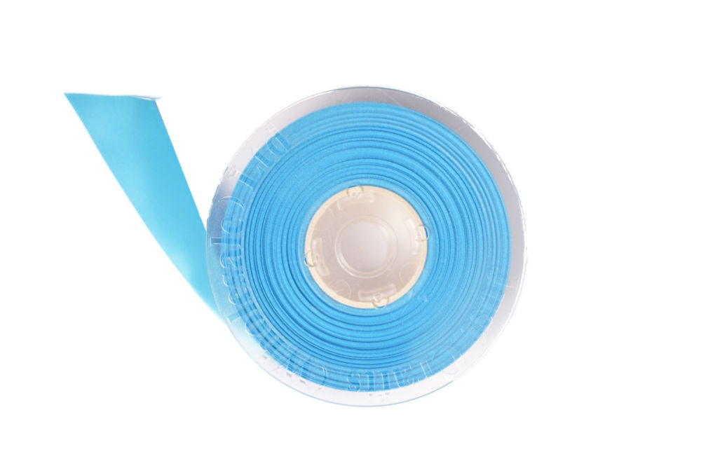 DS16-328 - DOUBLE SATIN RIBBON 16mm 328 ISLAND BLUE