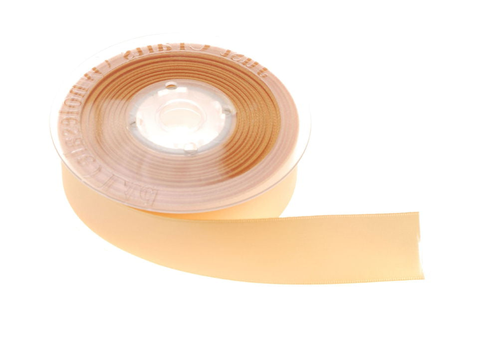 DS16-644 - DOUBLE SATIN RIBBON 16mm 644 BUTTERCUP