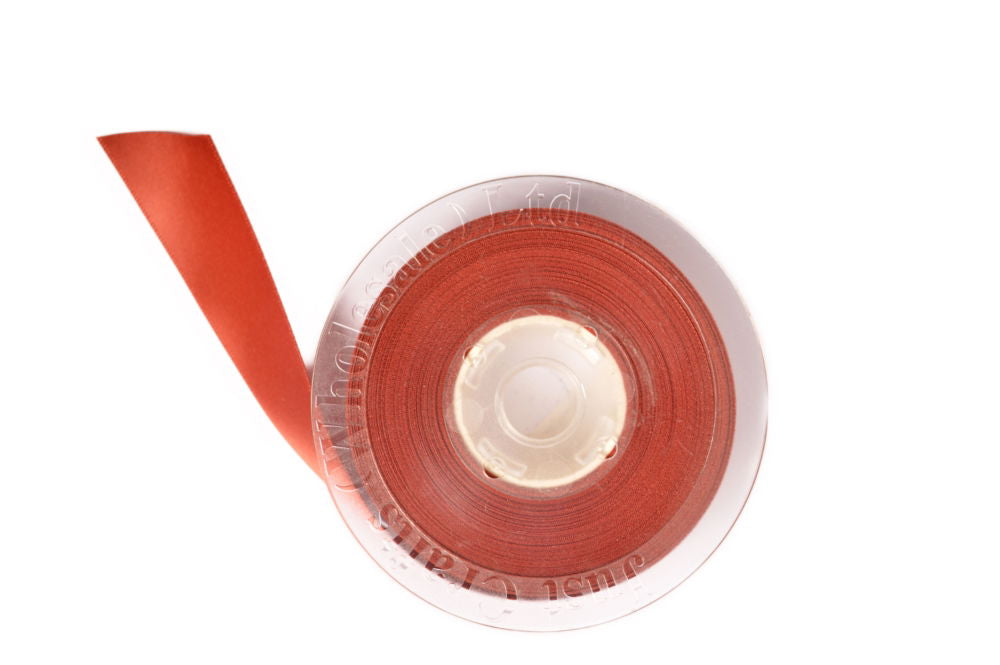DS16-780 - DOUBLE SATIN RIBBON 16mm 780 RUST