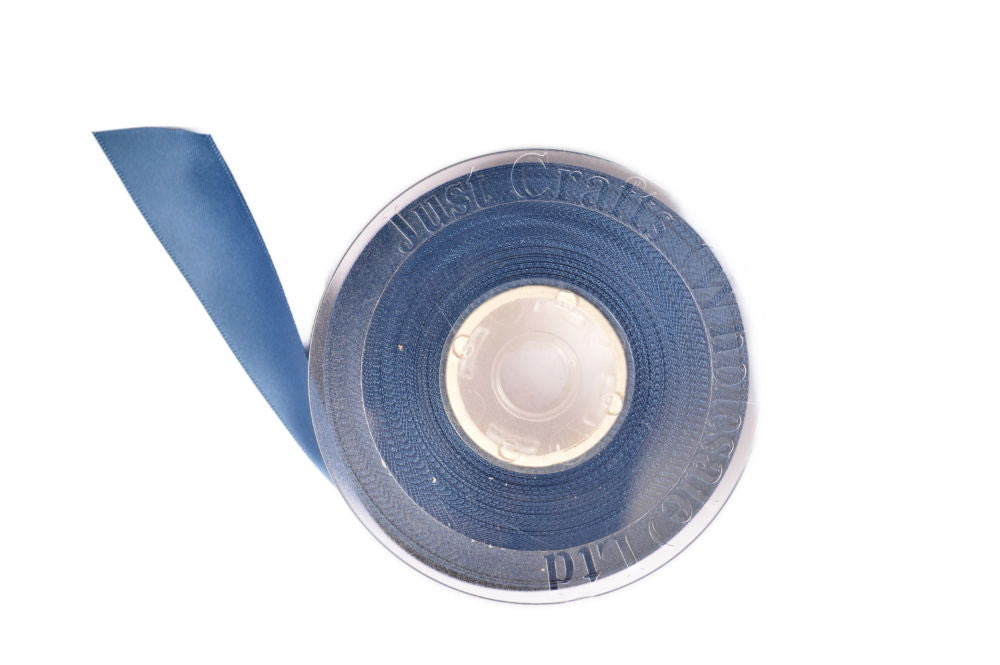 DS19-365 - DOUBLE SATIN RIBBON 19mm 365 LTNAVY