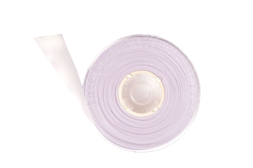 DS25-420 - DOUBLE SATIN RIBBON 25mm 420 LILAC MIST