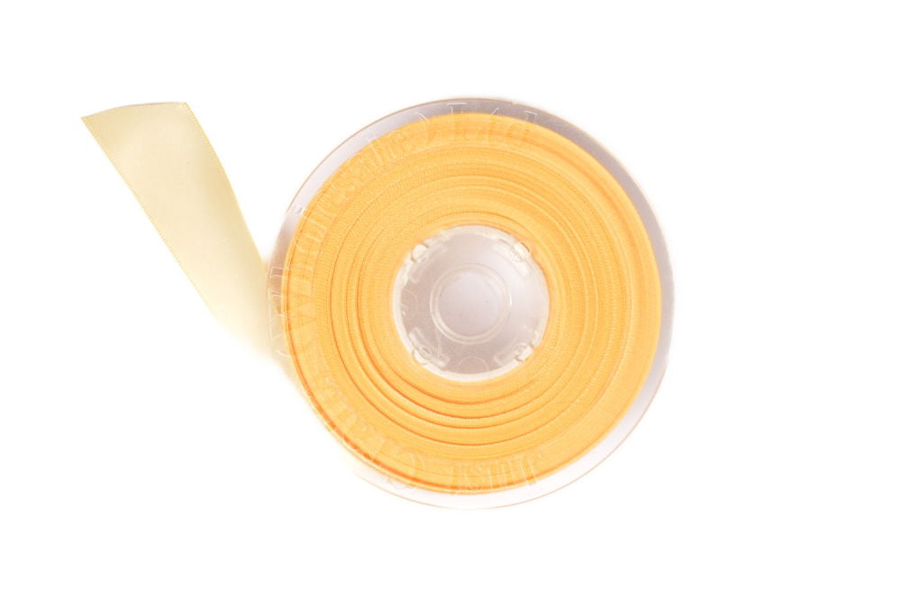 DS3-824 - DOUBLE SATIN RIBBON 3mm 824 BUTTERMILK