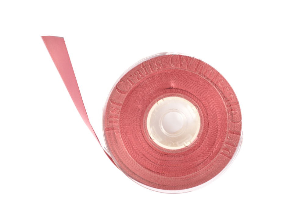 DS39-165 - DOUBLE SATIN RIBBON 39mm 165 ROSY MAUVE