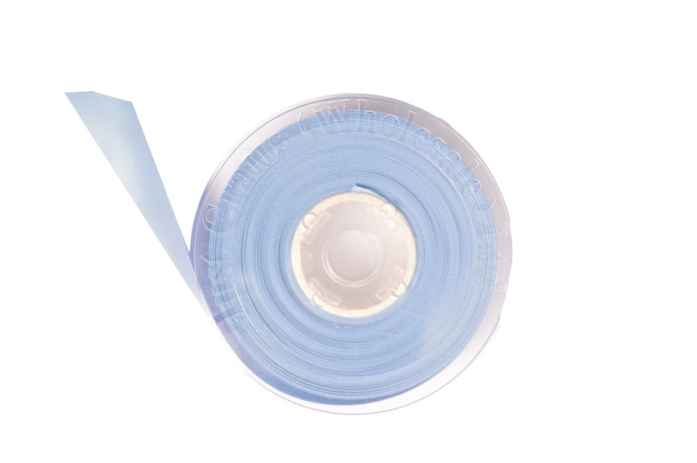DS50-333 - DOUBLE SATIN RIBBON 50mm 333 BLUEBIRD