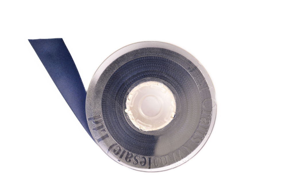 DS50-370 - DOUBLE SATIN RIBBON 50mm 370 NAVY
