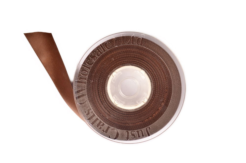 DS50-850 - DOUBLE SATIN RIBBON 50mm 850 BROWN