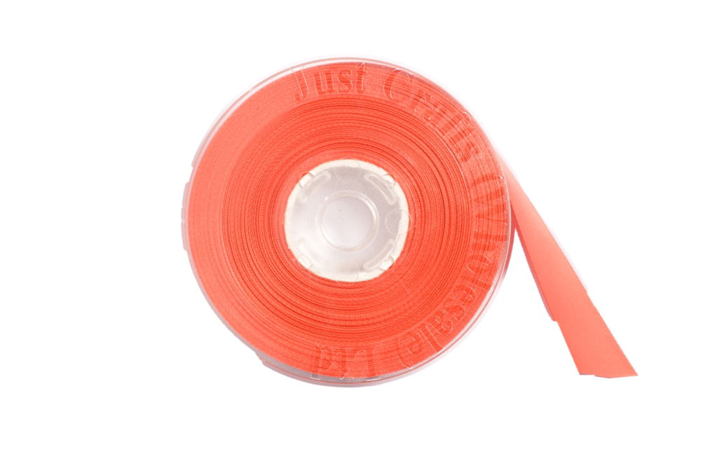DS6-243 - DOUBLE SATIN RIBBON 6mm 243 WATERMELON