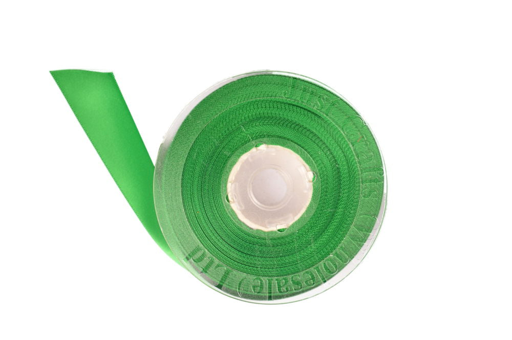 DS6-580 - DOUBLE SATIN RIBBON 6mm 580 EMERALD