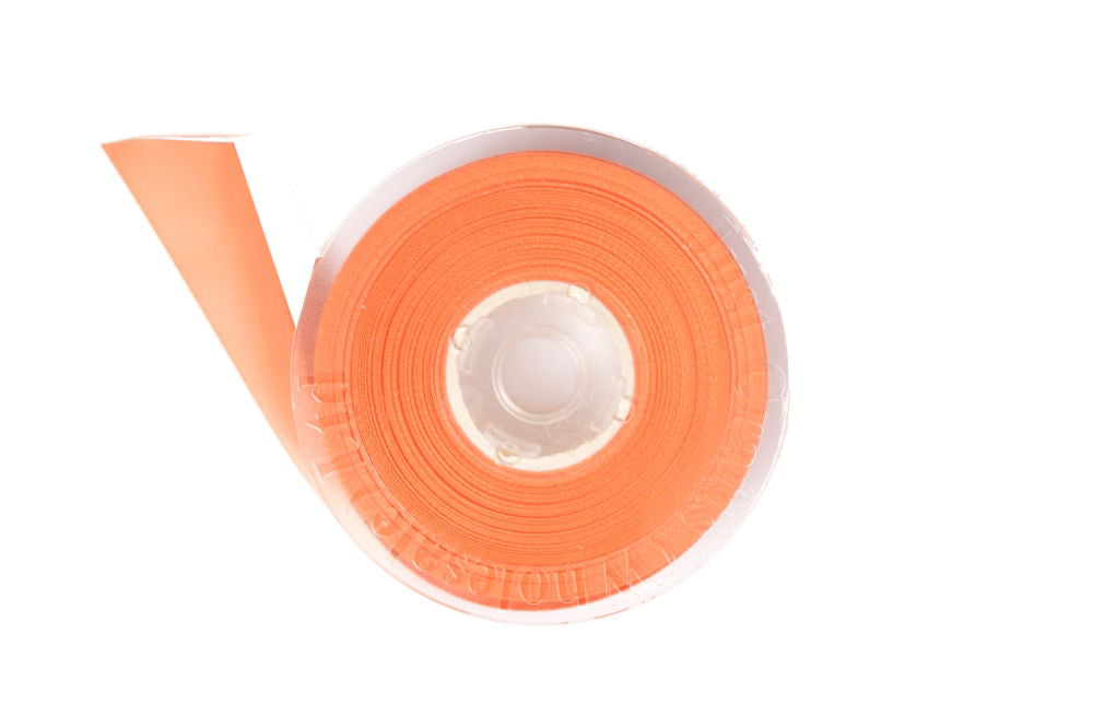 DS6-720 - DOUBLE SATIN RIBBON 6mm 720 PEACH
