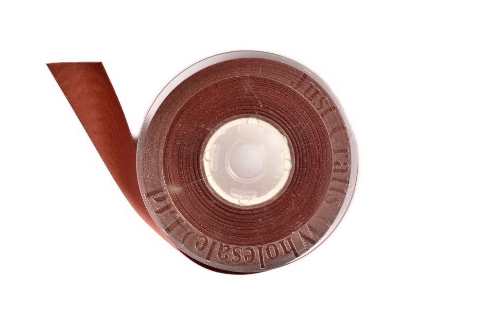 DS6-868 - DOUBLE SATIN RIBBON 6mm 868 CAPPUCCINO
