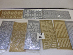 AB26  ASSORTMENT OF STICKERS