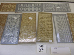 AB28  ASSORTMENT OF STICKERS