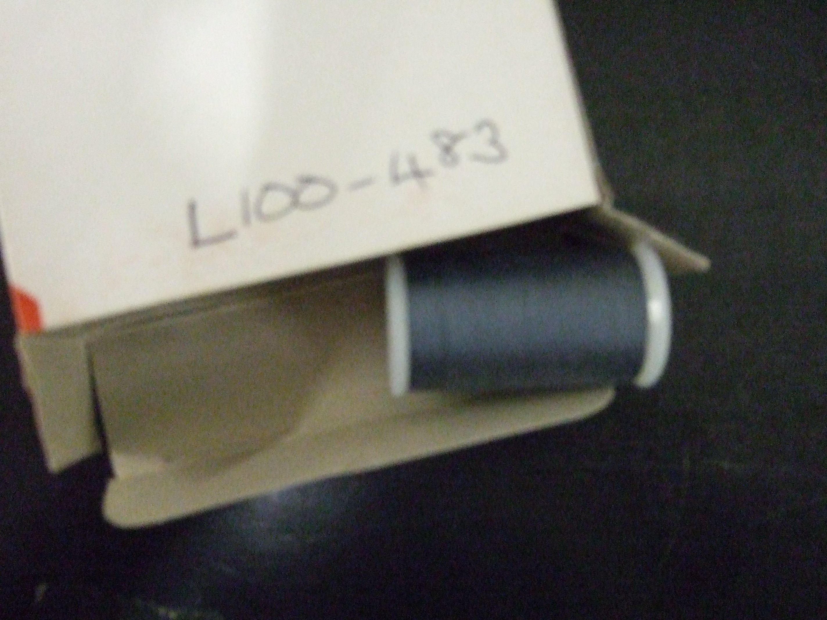 L100-483 **LESUR SATEEN THREAD 100M 483 BLUE BOX OF 12