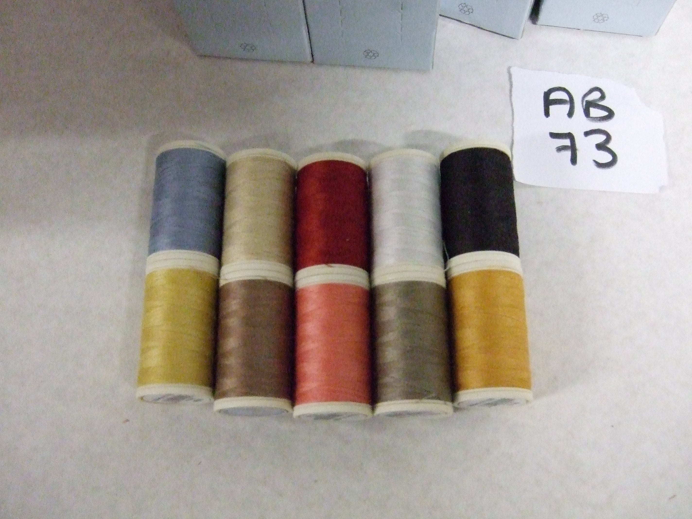 AB73  ASSORTMENT OF COATS COTTONS (4646100) 5x200m x 10 boxes