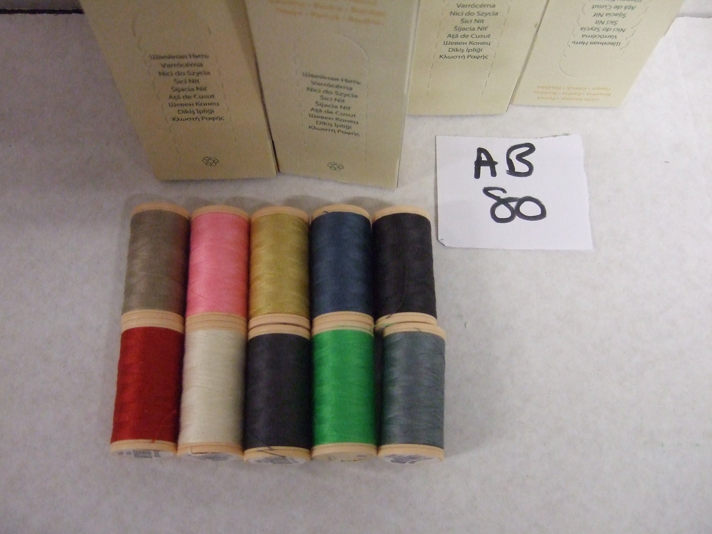 AB80  ASSORTMENT OF COATS COTTONS (4661050) 5x100M X 10 boxes