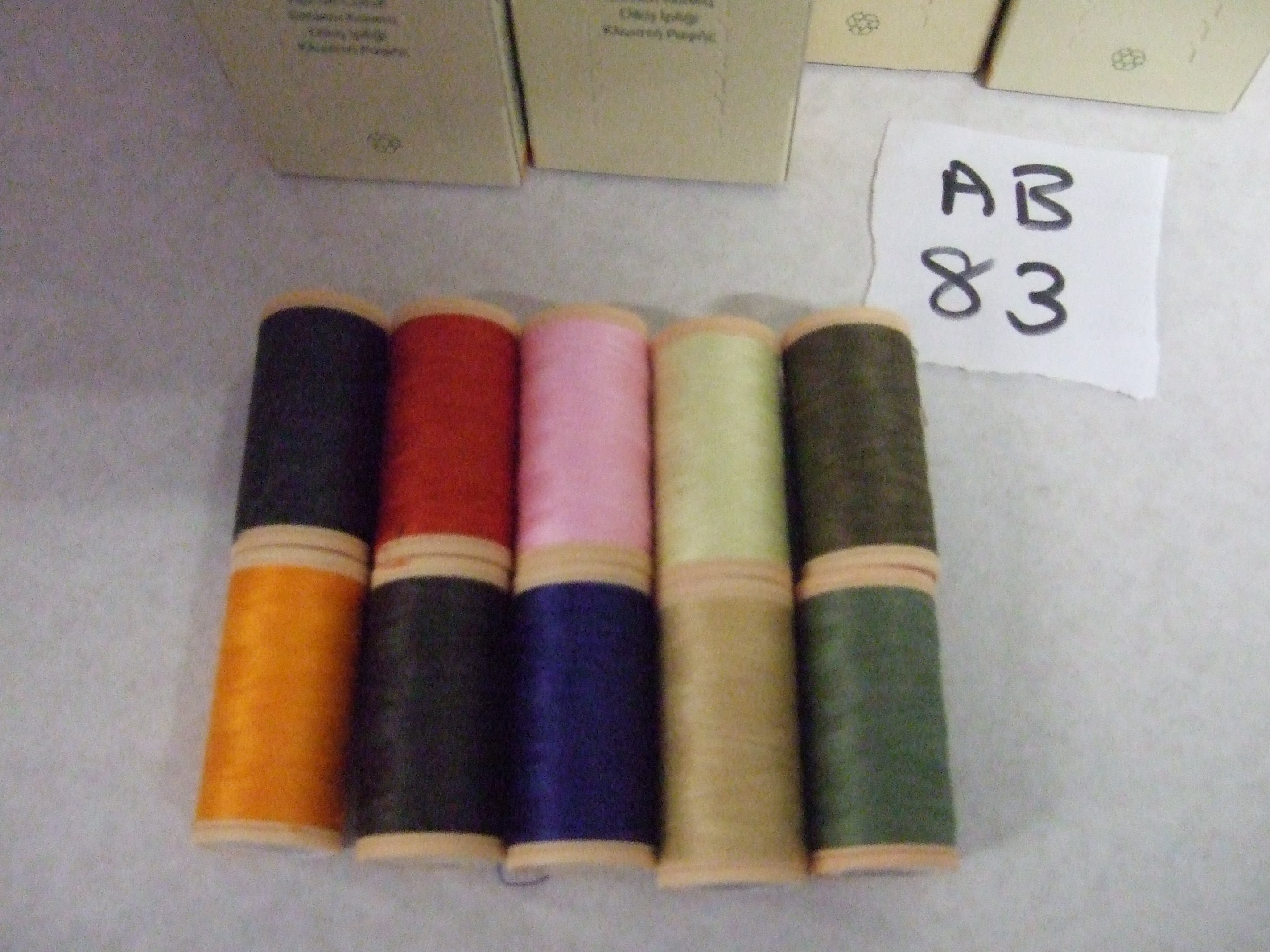 AB83  ASSORTMENT OF COATS COTTONS (4661050) 5x100M X 10 boxes