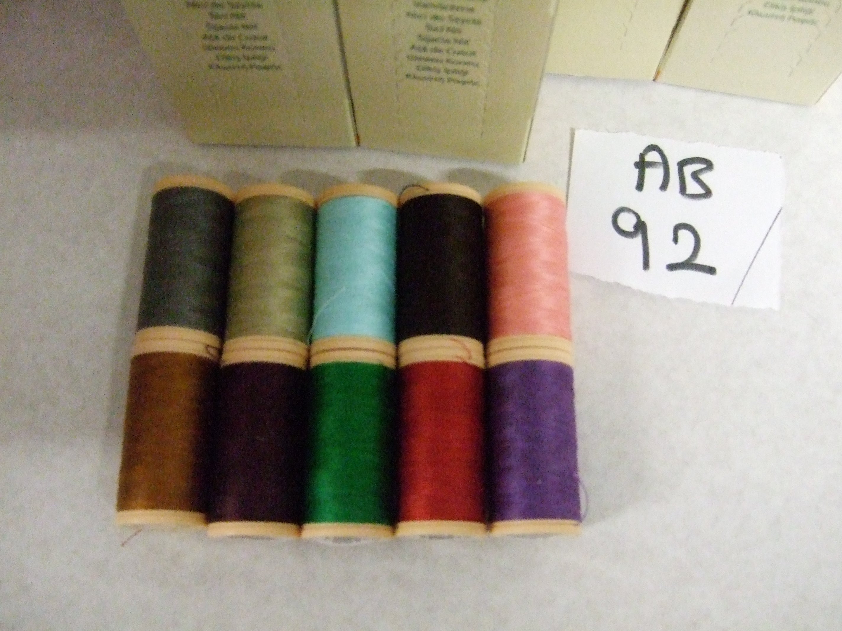 AB92  ASSORTMENT OF COATS COTTONS (4661050) 5x100M X 10 boxes