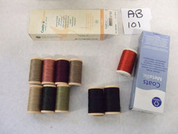AB101  ASSORTMENT OF COATS COTTONS X 10 BOXES