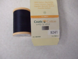 4667050-9241  COATS COTTON SIZE 50 X 1000M COL 9241 DARK NAVY