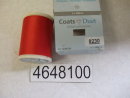 4648100-8230  COATS DUET 100 X 1000M COL 8230 RED