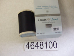4648100-9507  COATS DUET 100 X 1000M COL 9507 DARK NAVY
